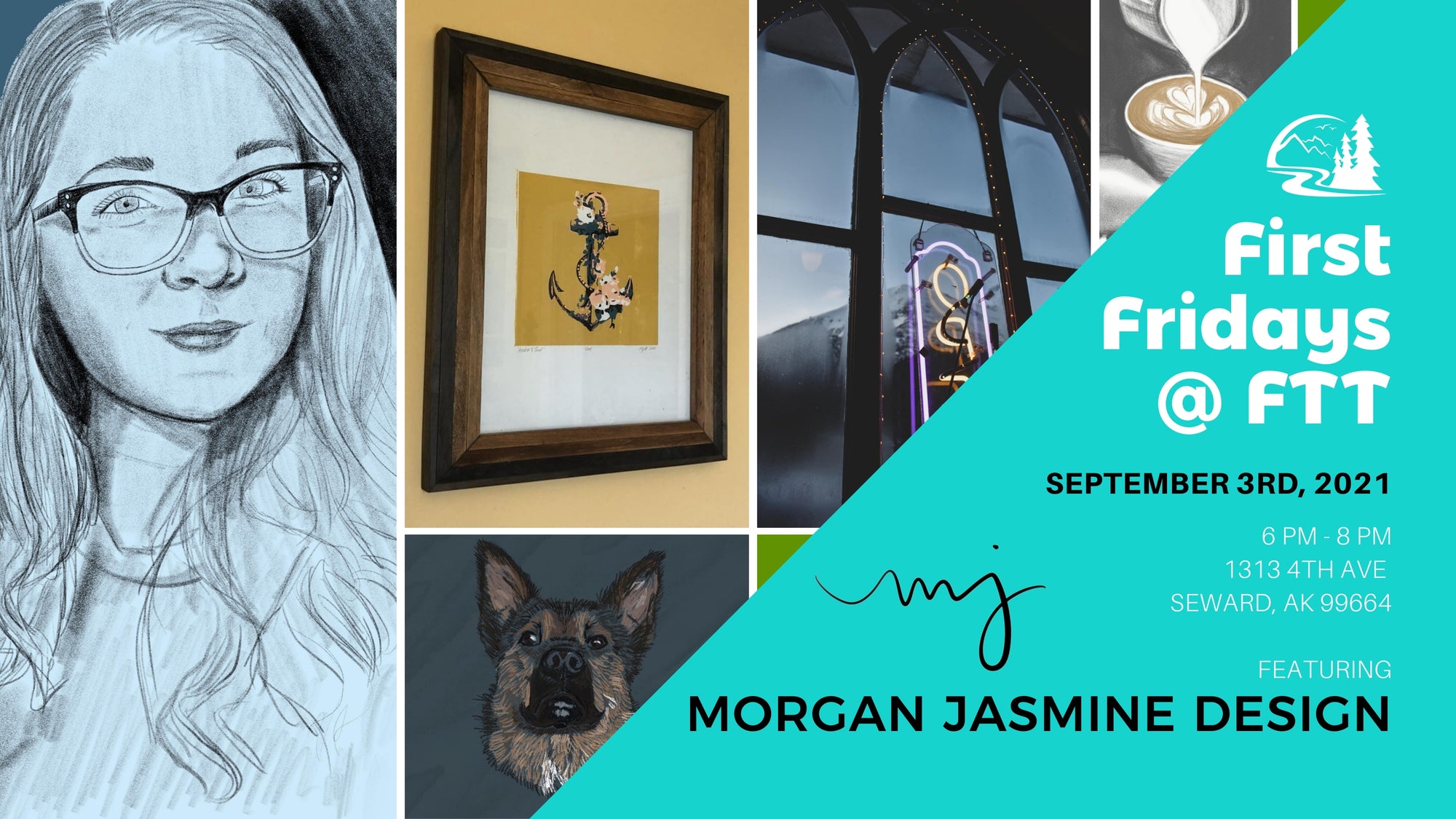 Morgan Jasmine Design - First Friday Sept 2021