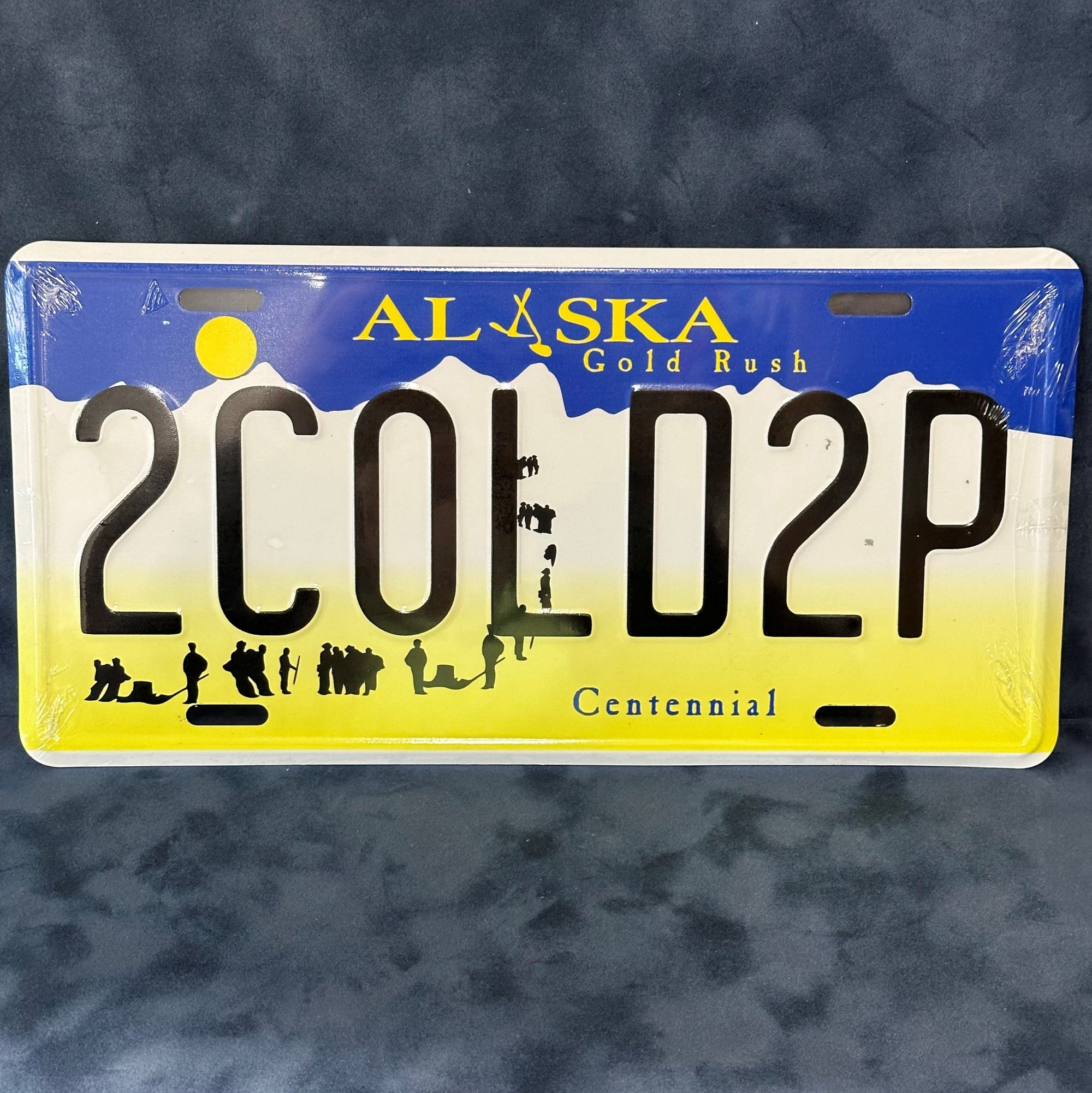 2COLD2P License Plate