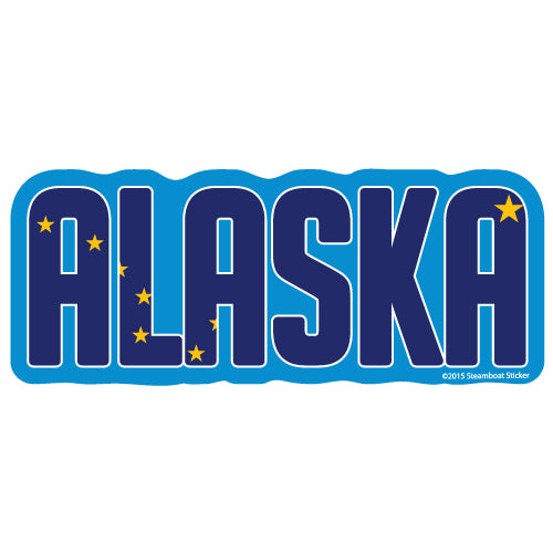 AK Flag Fill Sticker