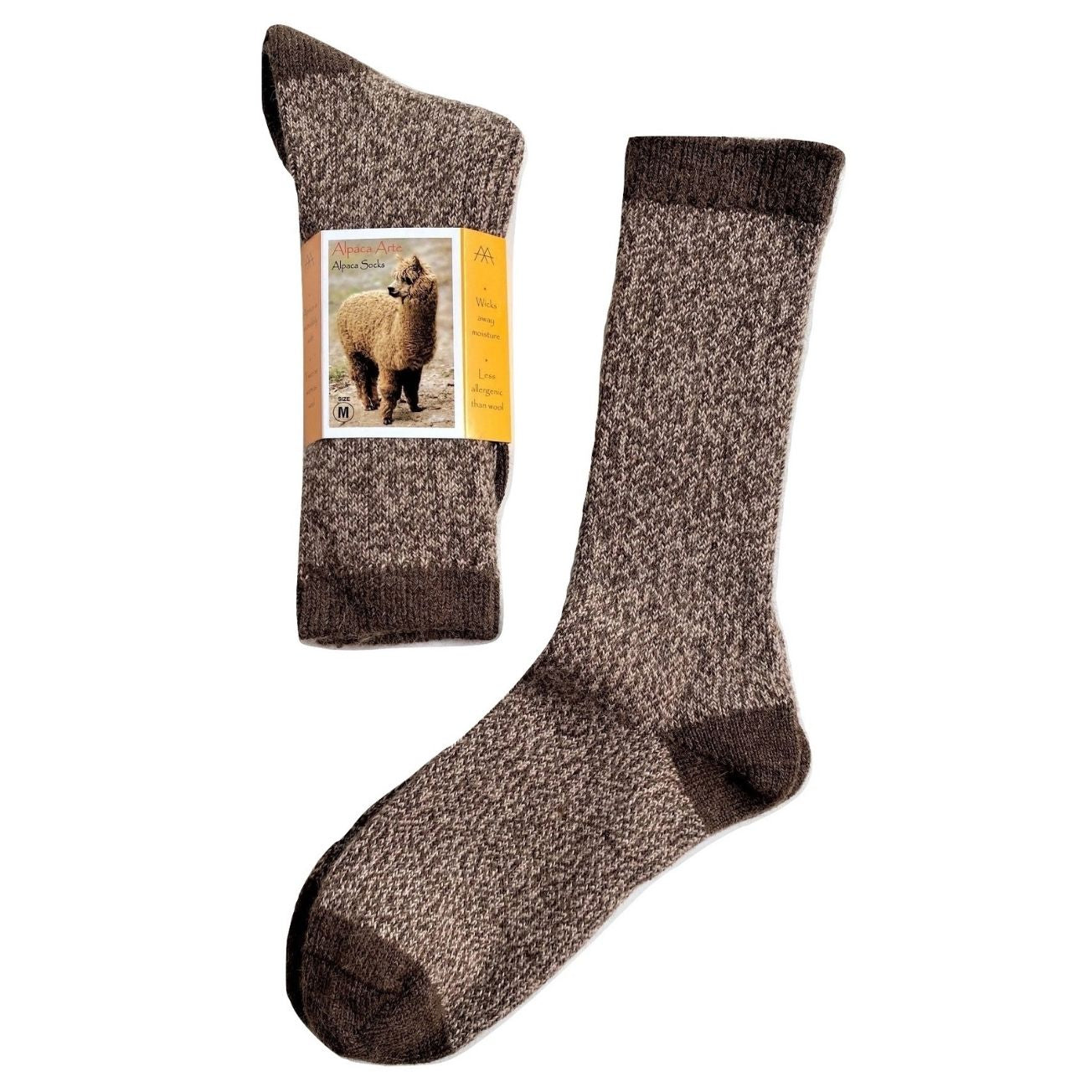 Alpaca Sock Twisted Rib
