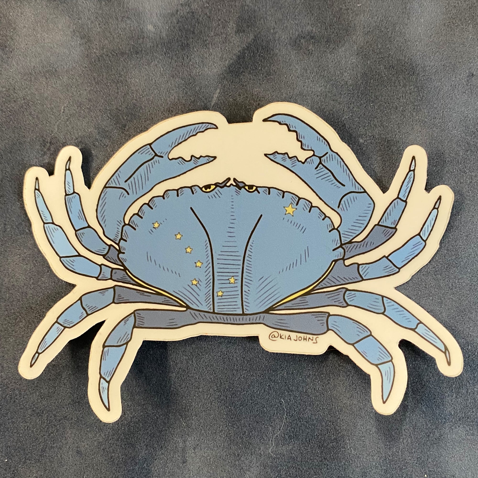 Alaska State Crab Sticker