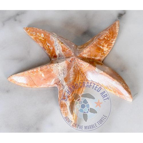 Marble 6in Starfish Figurine