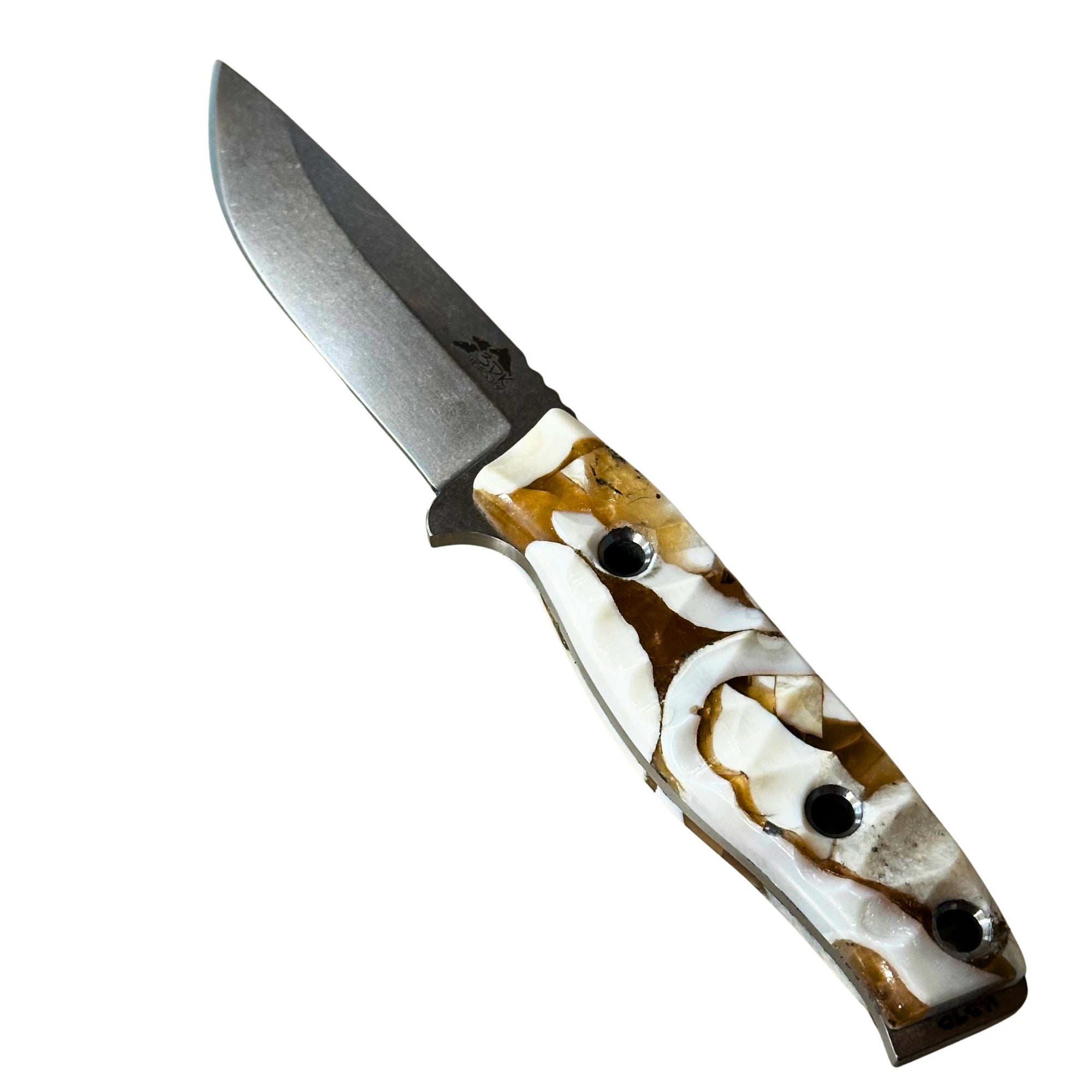 M.A.K. 4" Fixed Drop Point - Natural Handles