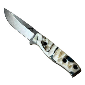 M.A.K. 4" Fixed Drop Point - Natural Handles