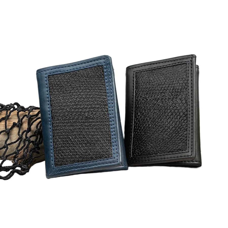 Salmon Leather Standard Trifold