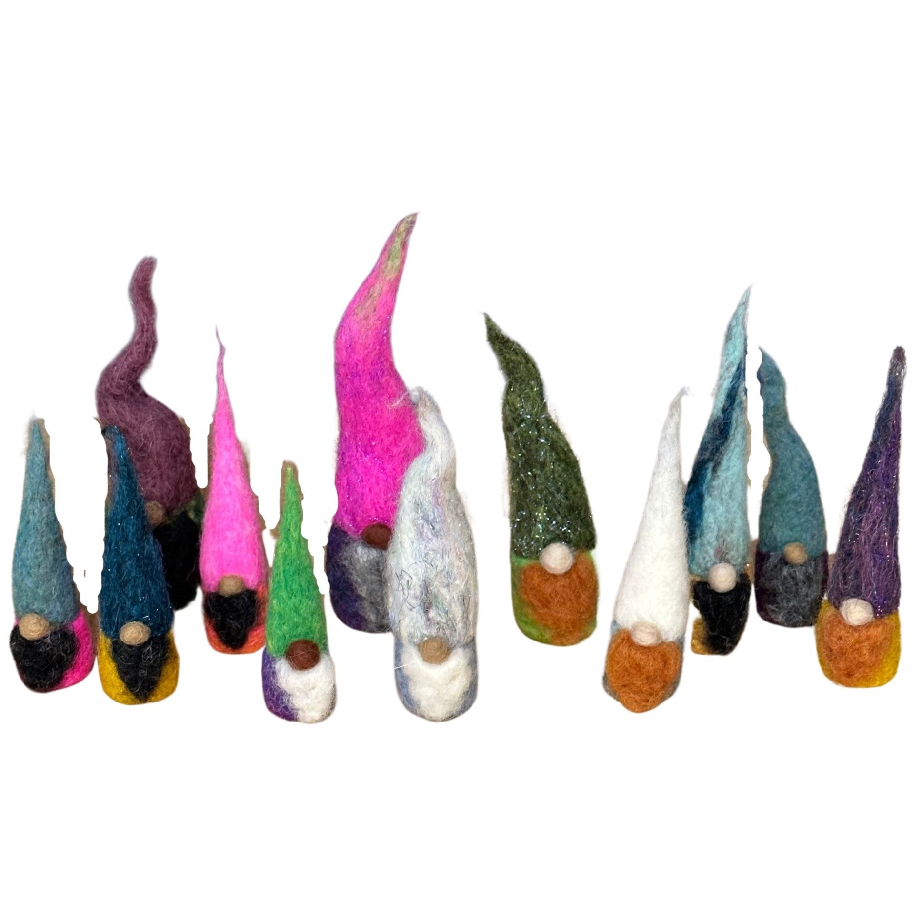 AK Adventure Felted Rainbow Gnome