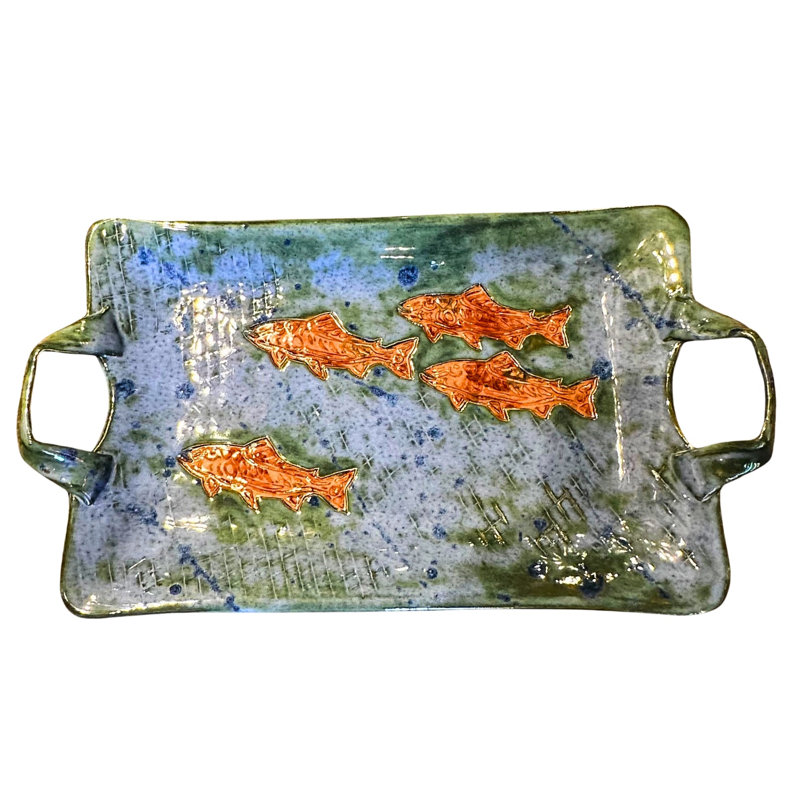 Ceramic Rectangle Platter - 12 inch