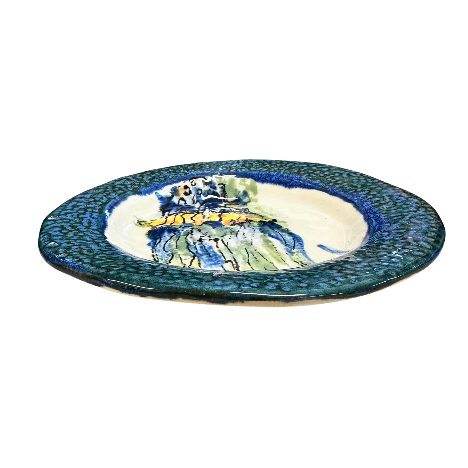 Ceramic Medium Wide Rim Plates