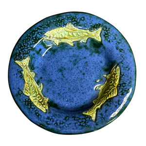 Ceramic Salmon Plate - Medium