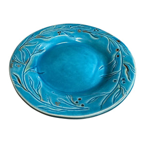 Ceramic Berries and Leaves Plates