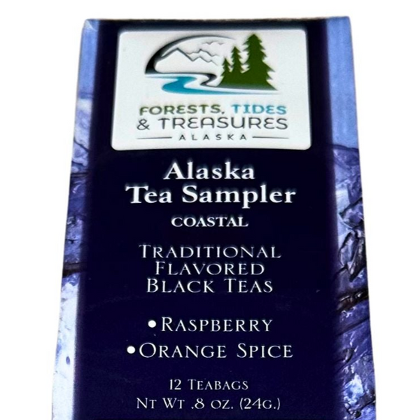 Coastal Alaska Black Tea Sampler - Forests, Tides, and Treasures