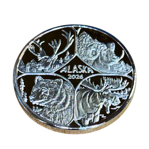 Big Four Silver Plated Medallion