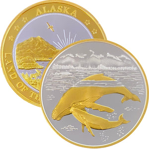 Humpback Whales Medallion