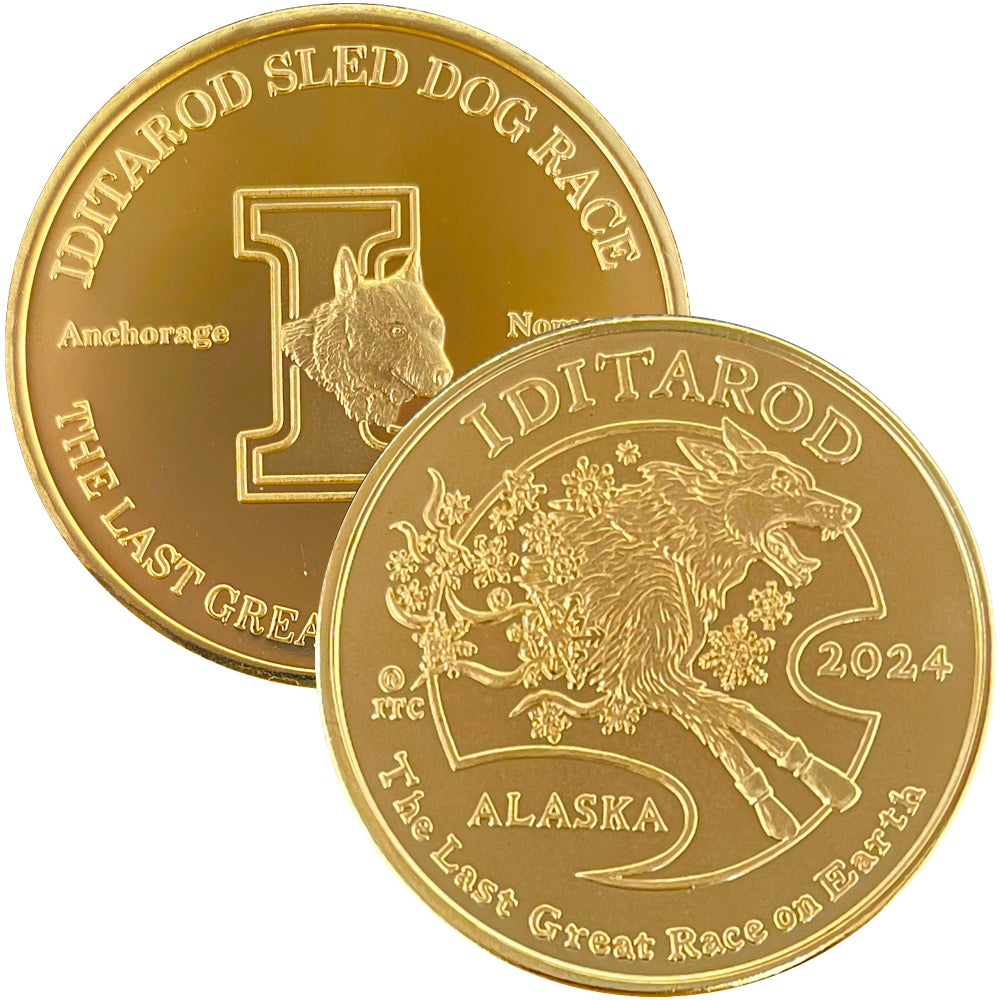 2024 Bronze Iditarod Medallion