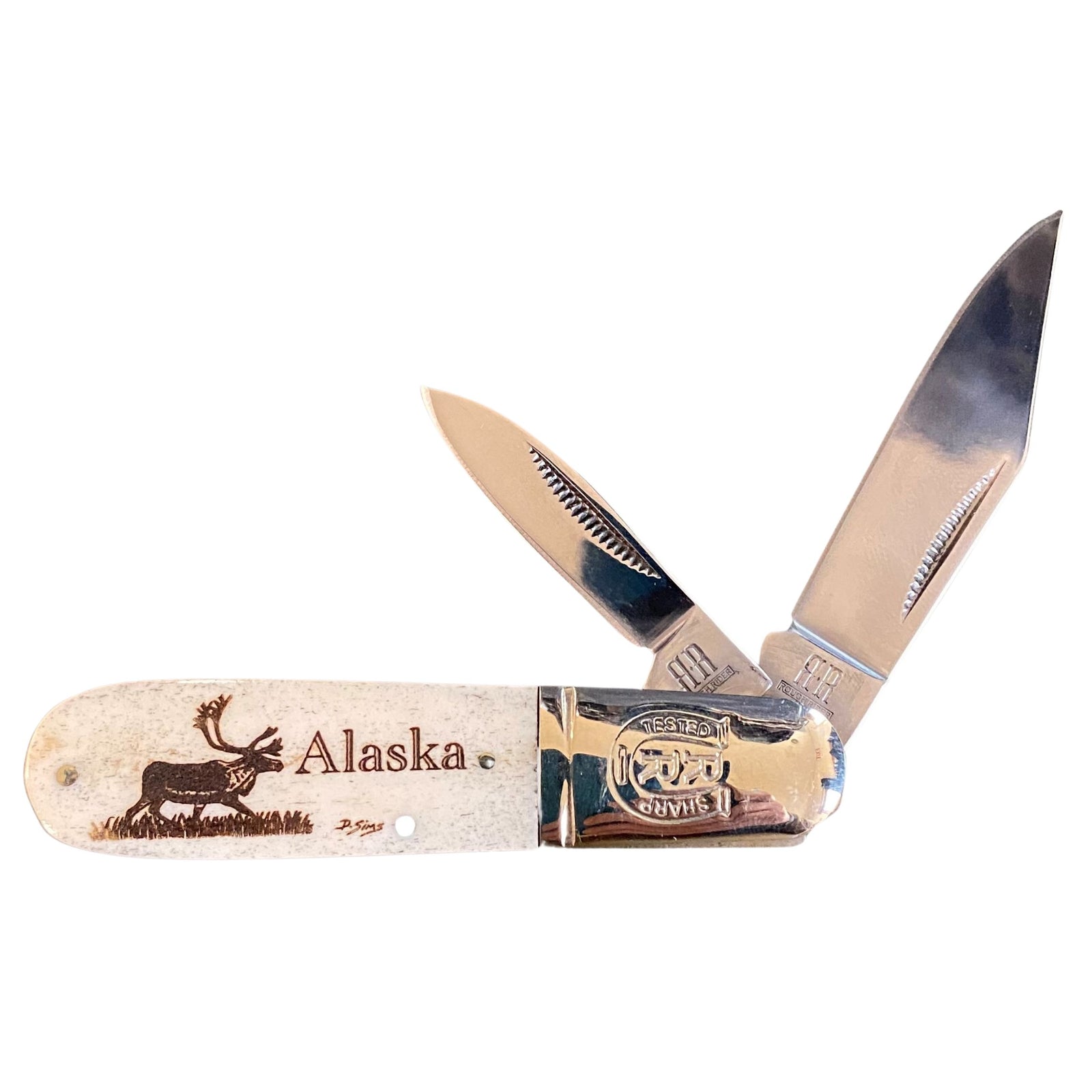 Alaska Scrimshaw 3.25 inch Knife