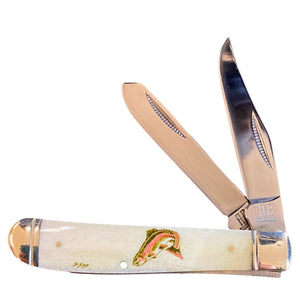 Color Scrimshaw 3.5 inch Knife