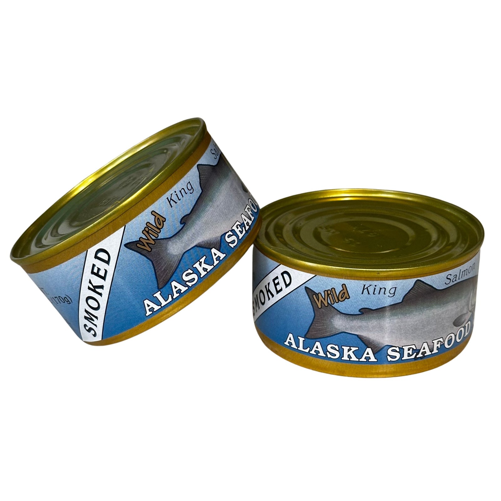 Smoked King Salmon 6 oz Can