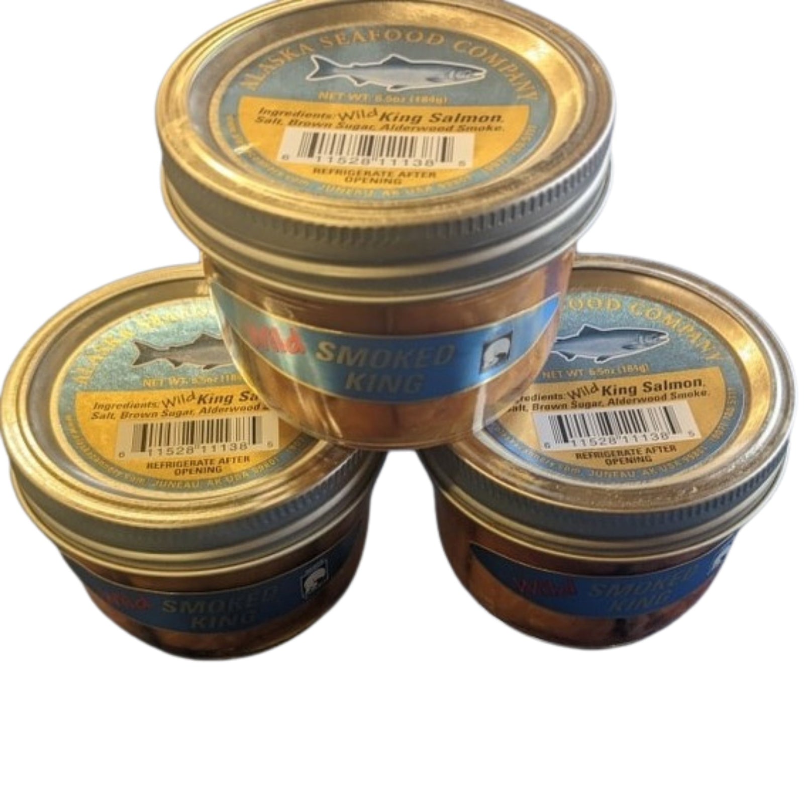 Smoked King Salmon Jar