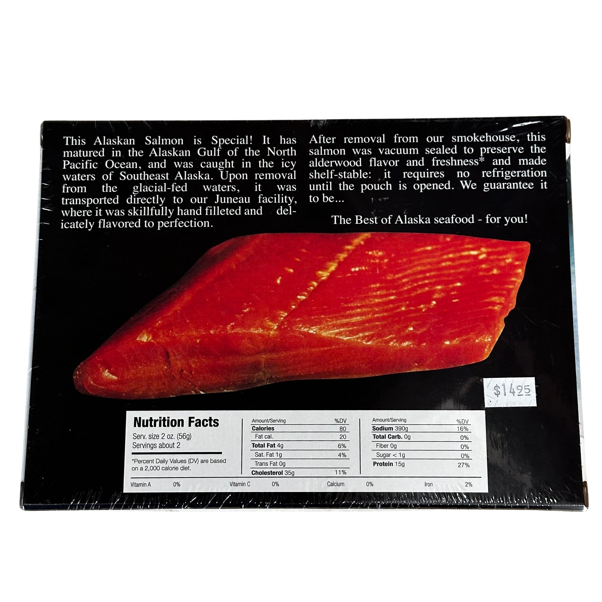 Smoked Sockeye Salmon - Boxed