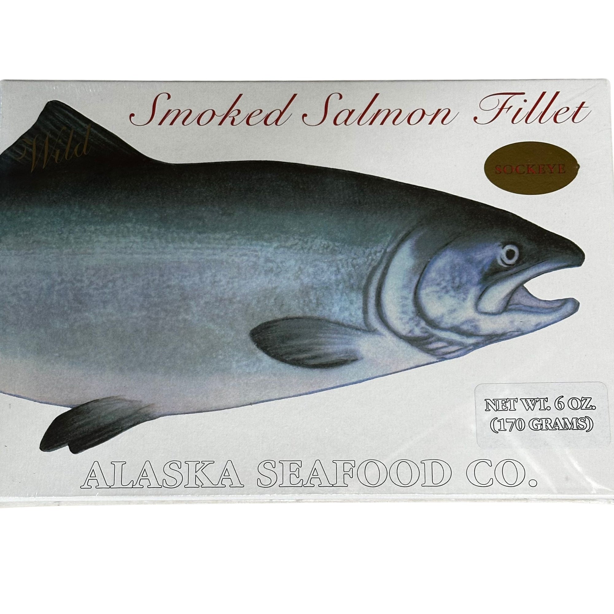 Smoked Sockeye Salmon - Boxed