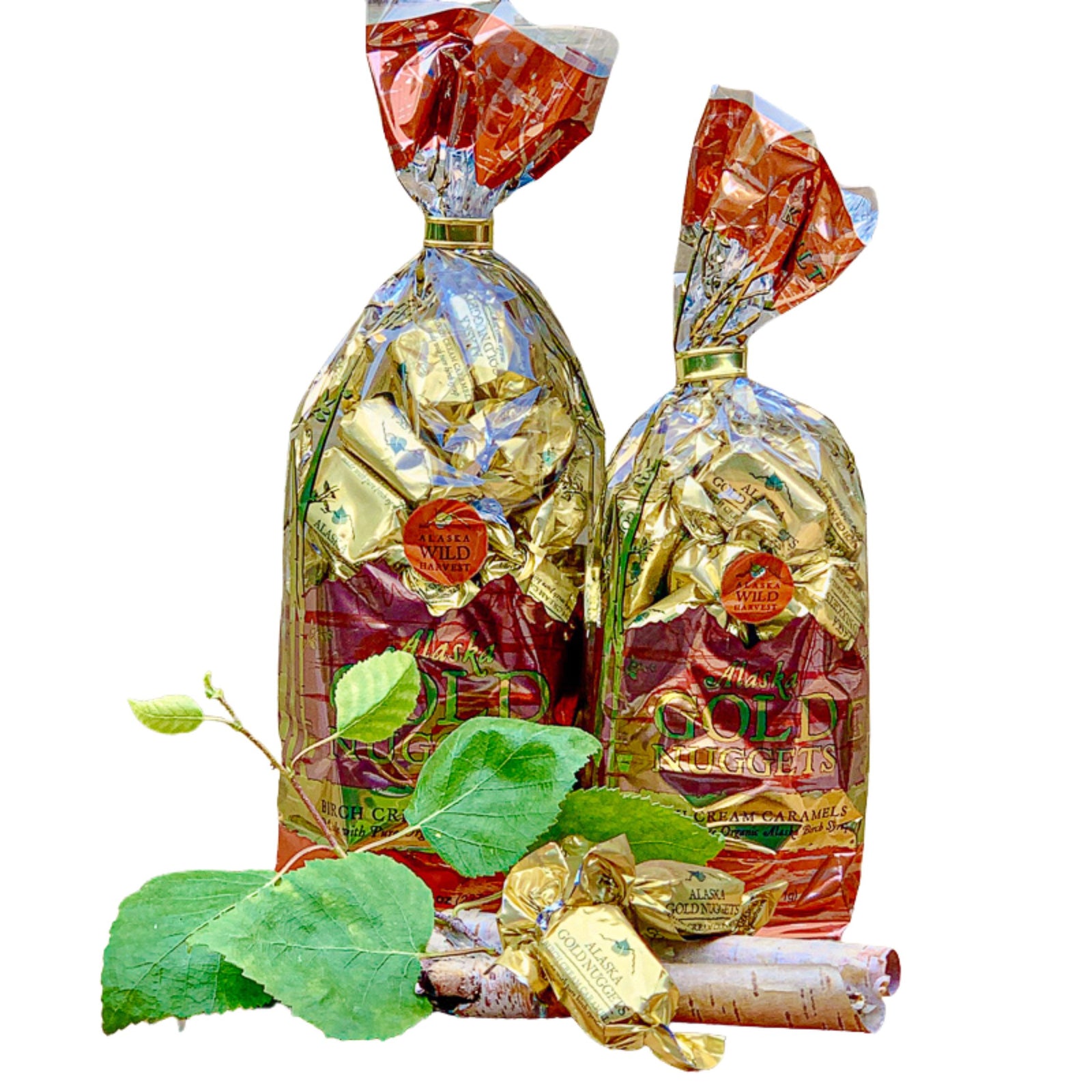 Alaska Gold Nugget Birch Cream Caramels