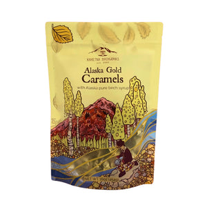 Alaska Gold Nugget Birch Cream Caramels