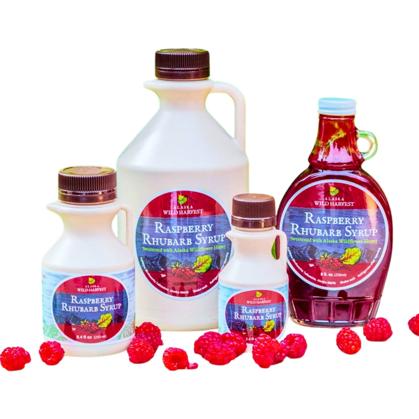 Raspberry Rhubarb Syrup