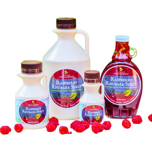 Raspberry Rhubarb Syrup