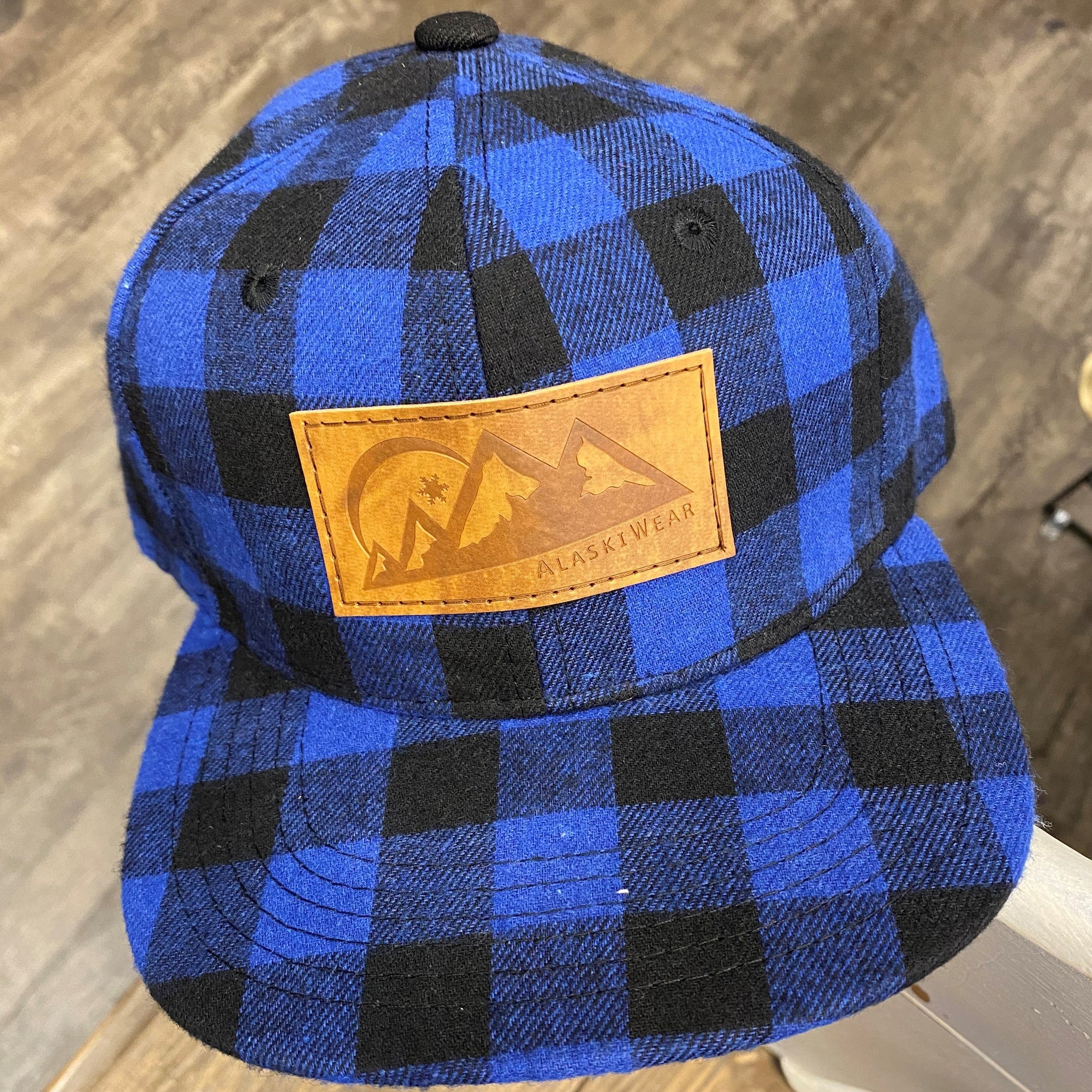 Youth Trucker Hat - Blue Flannel