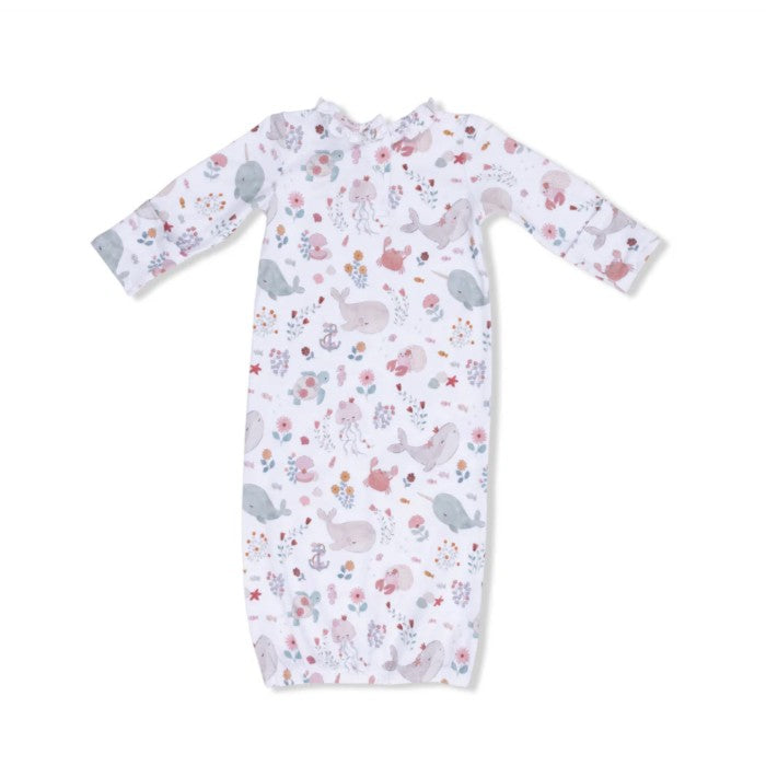 Garden Sea  Creatures -  Kimono Gown