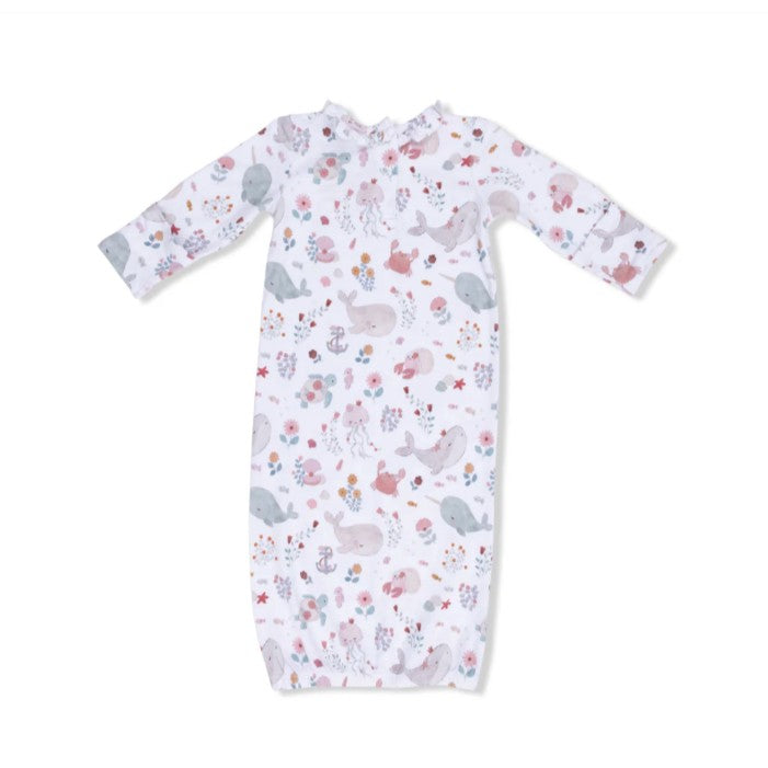 Garden Sea  Creatures -  Kimono Gown