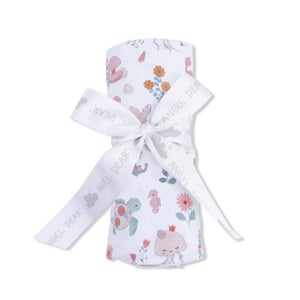 Garden Sea Creatures Swaddle Blanket