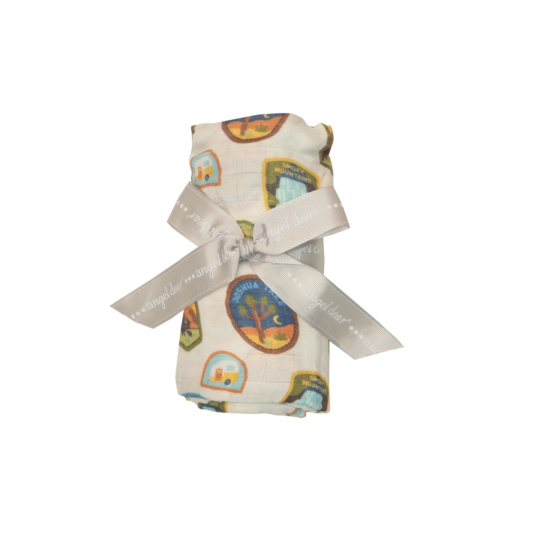 National Parks Patches Swaddle Blanket