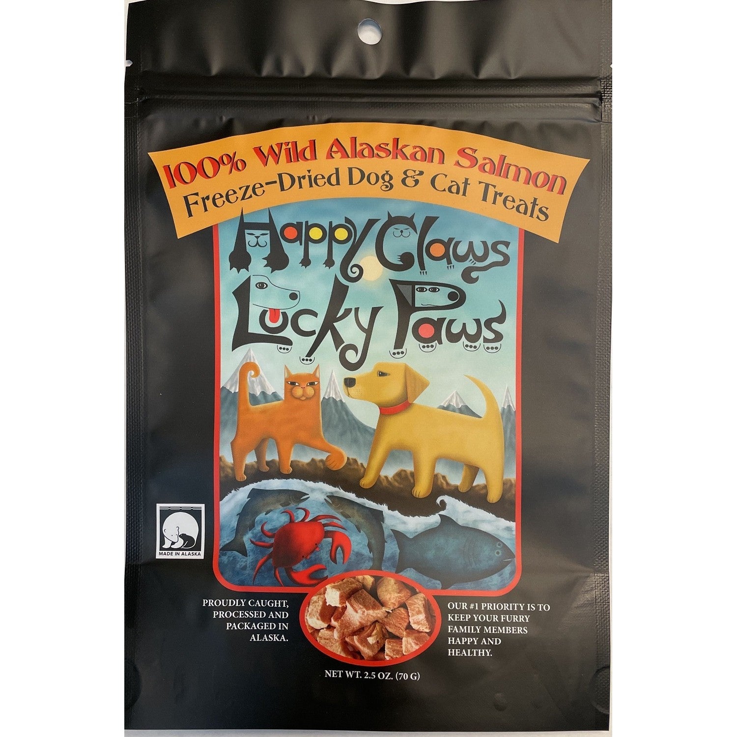 Freeze-Dried Wild Alaskan Salmon Treats