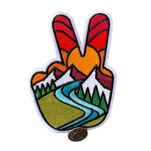 Peace Embroidered Patch
