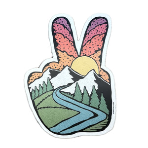 Peace Sign Sticker