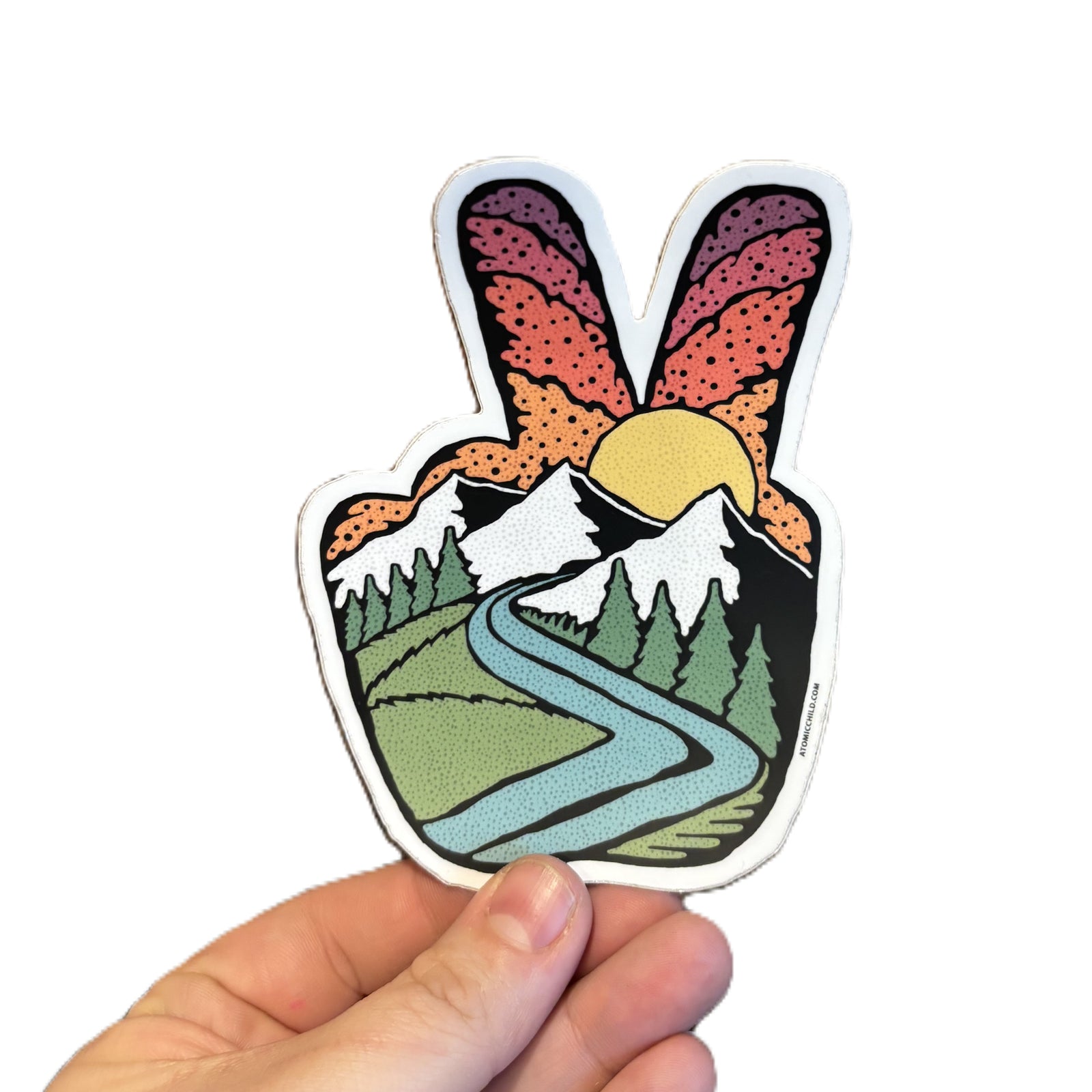 Peace Sign Sticker