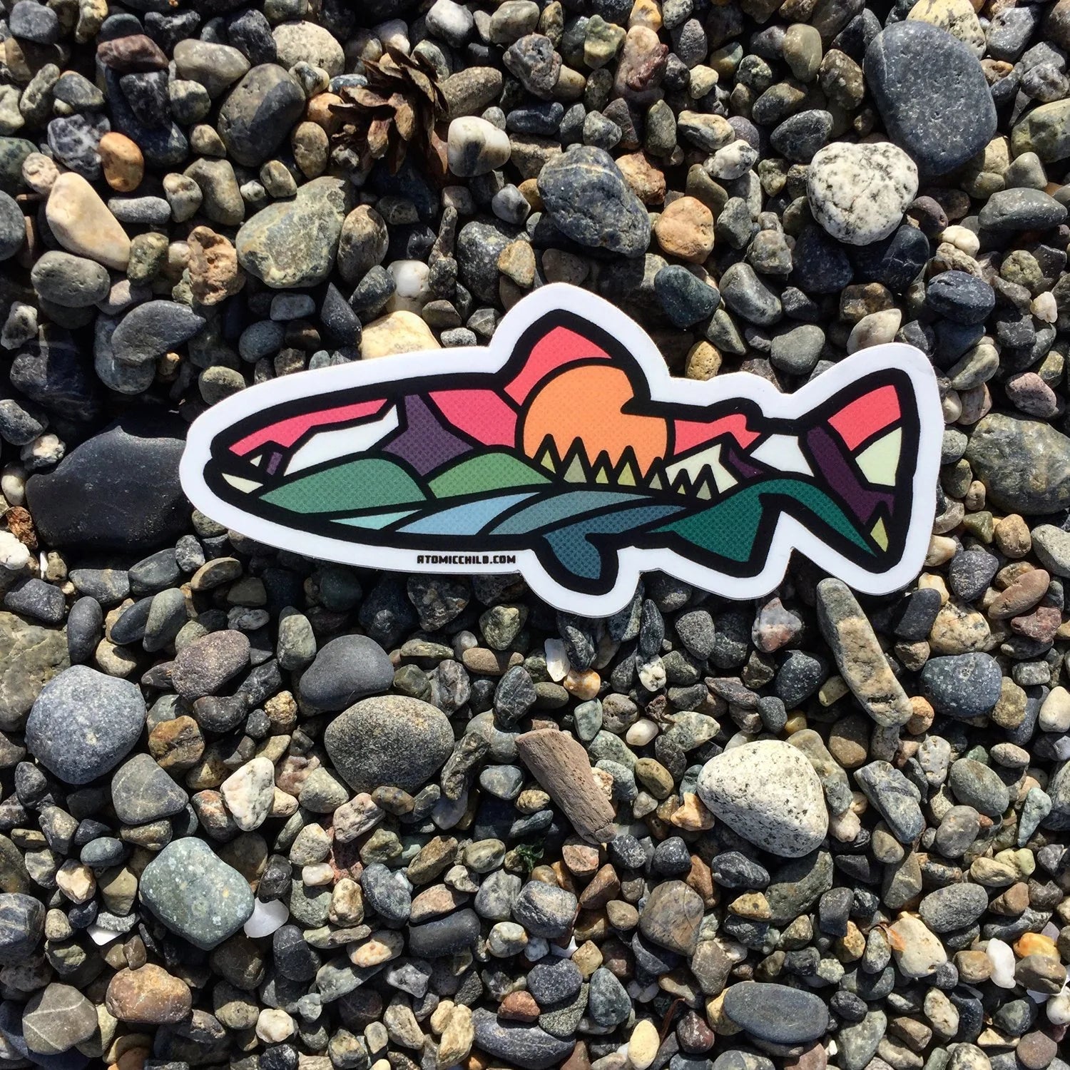 Trout Sticker