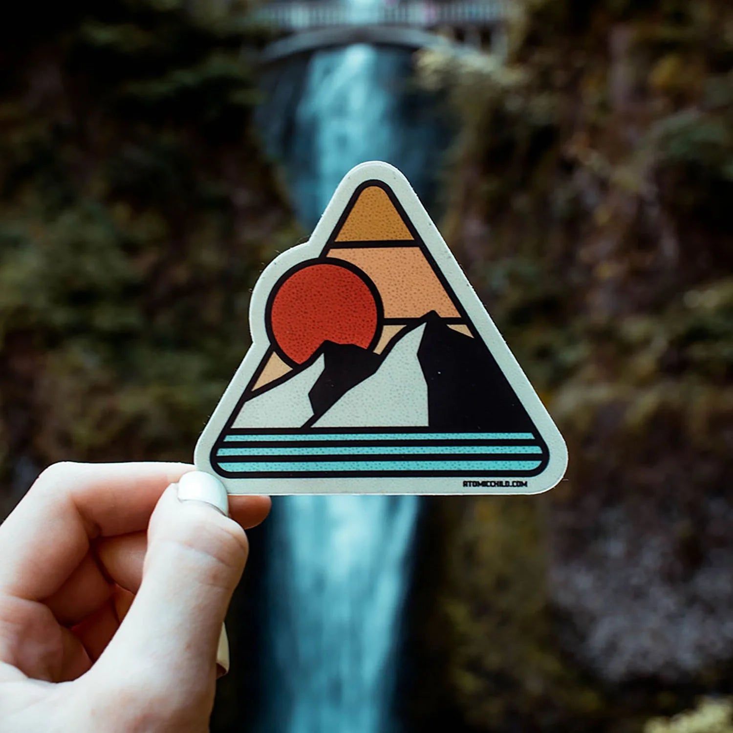 Vintage Mountain Sticker