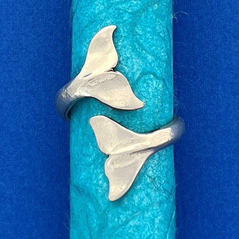 Whale Tail Adjustable Ring