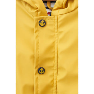 Baby’s Anchor Rain Jacket with Stripe Cotton Lining