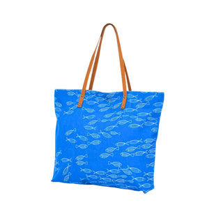 School of Fish Cotton Tote Bag