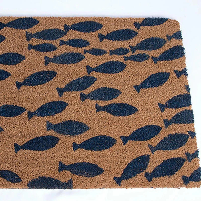 Coconut Fish School Doormat