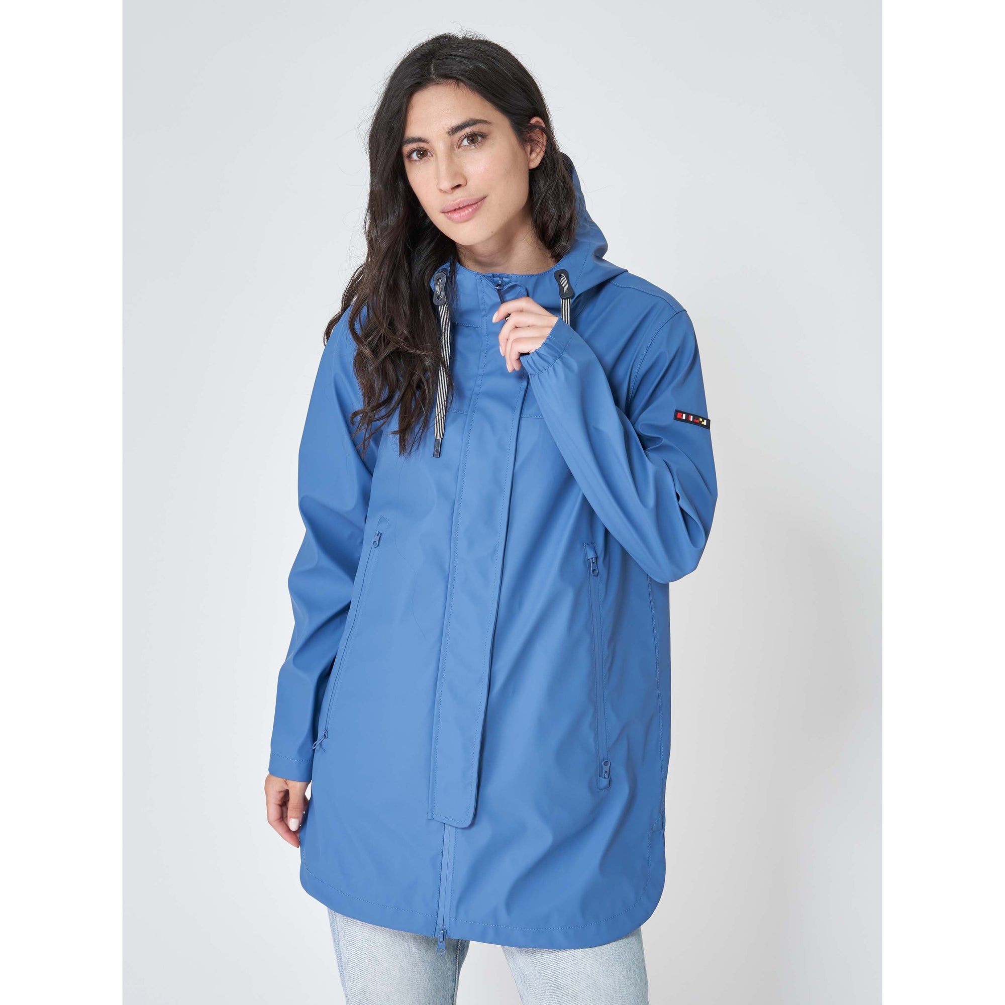 Flared Raincoat for Women