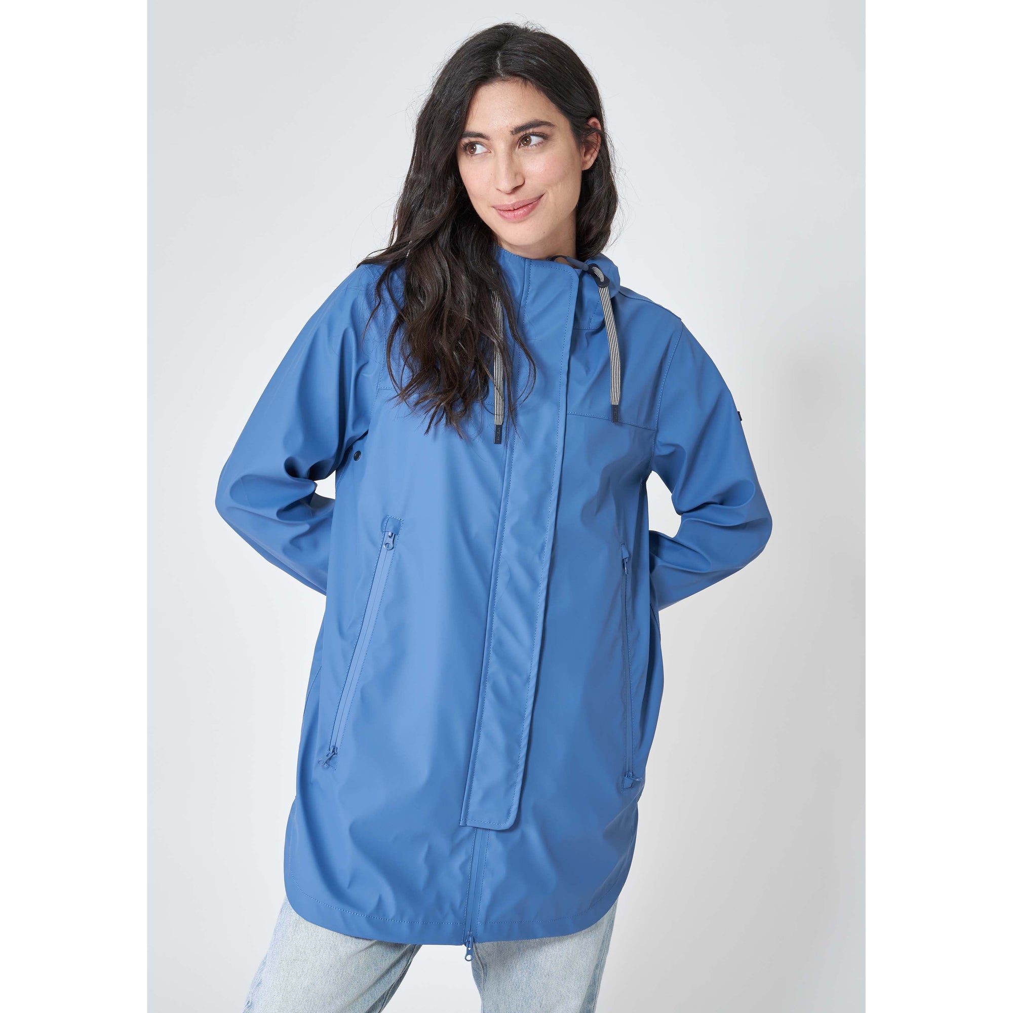 Flared Raincoat for Women