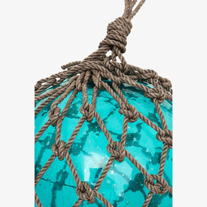 Glass Buoy with Nylon Rope - Large