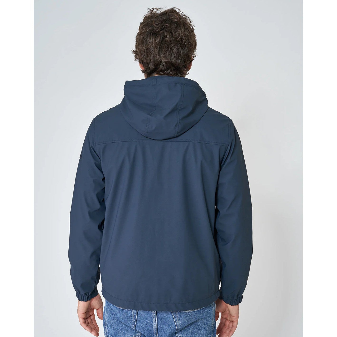 Lightweight Nautical Raincoat with Coordinates for Men