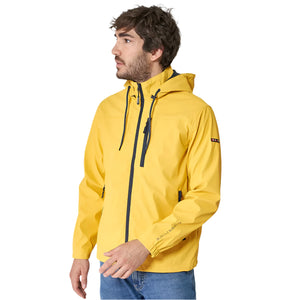 Lightweight Nautical Raincoat with Coordinates for Men
