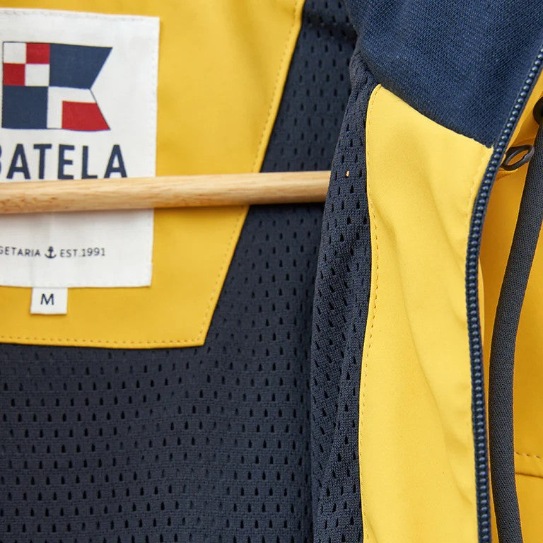 Lightweight Nautical Raincoat with Coordinates for Men