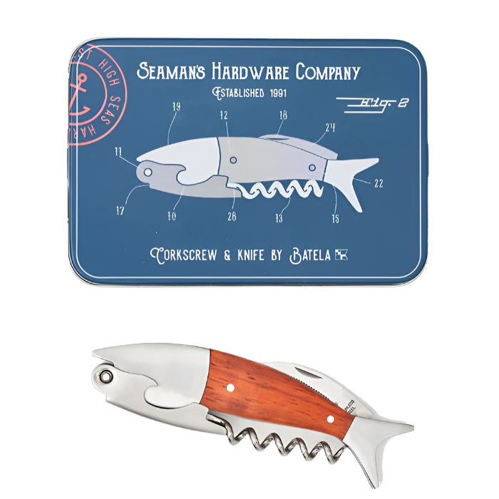 Fish Pocket Knife with Bottle Opener